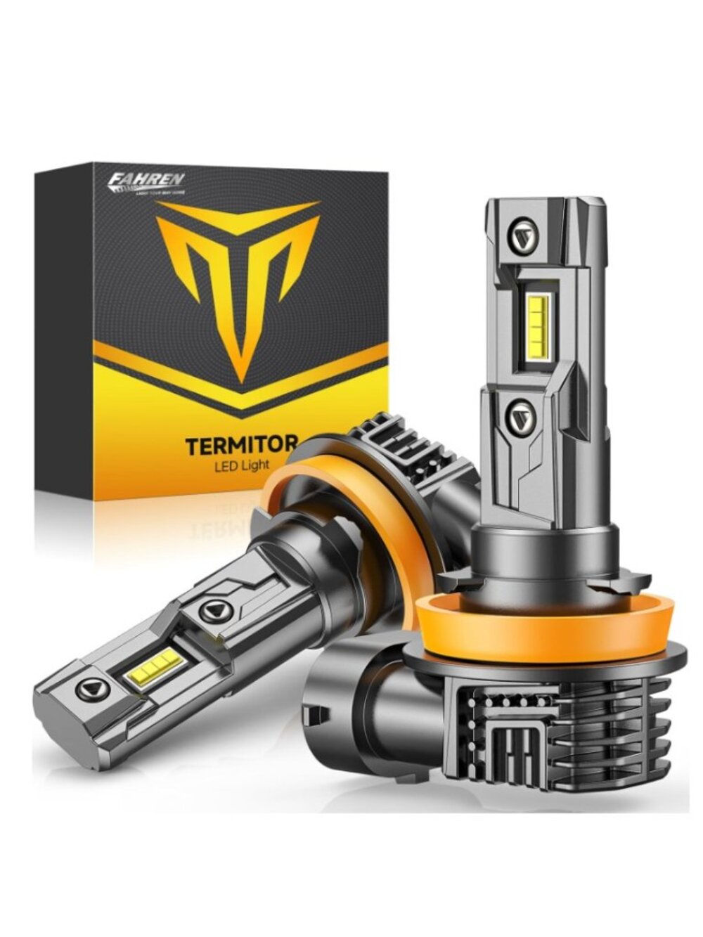H8/H11/H16 Fog Bulbs, 12000LM 800% Brighter 6500K Cool White